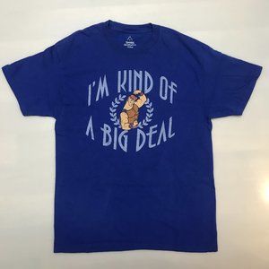 Disneyland Resort Men's Blue Size L Hercules
